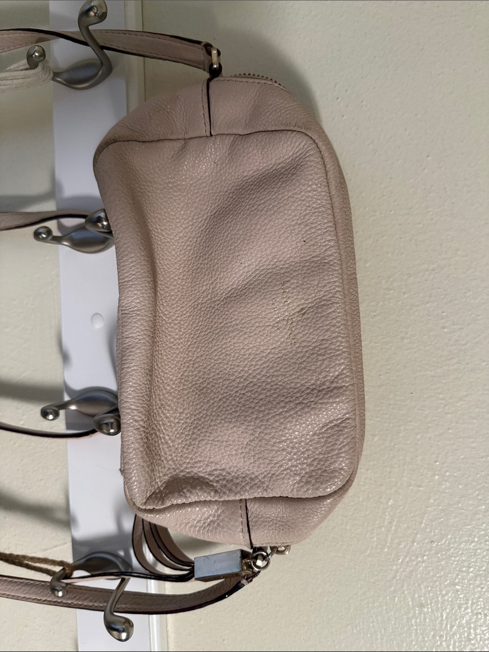 Kate Spade Women's Leather Crossbody Bag in Light Taupe
